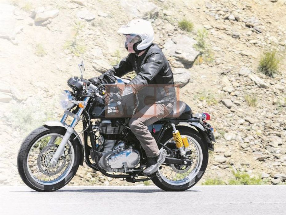 2017 Royal Enfield Continental GT spied