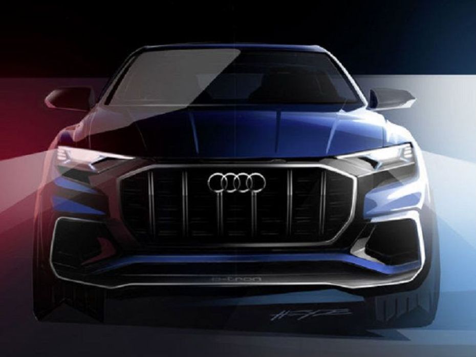 This is the Audi Q8 Concept that will be shown at the 2017 Detroit Auto Show