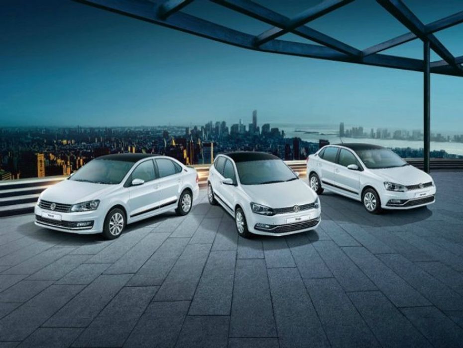 VW Polo, Ameo And Vento Crest Editions