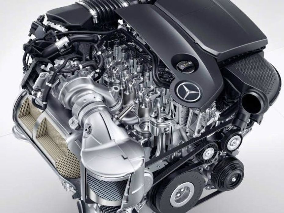 2016 Mercedes-Benz E220d engine