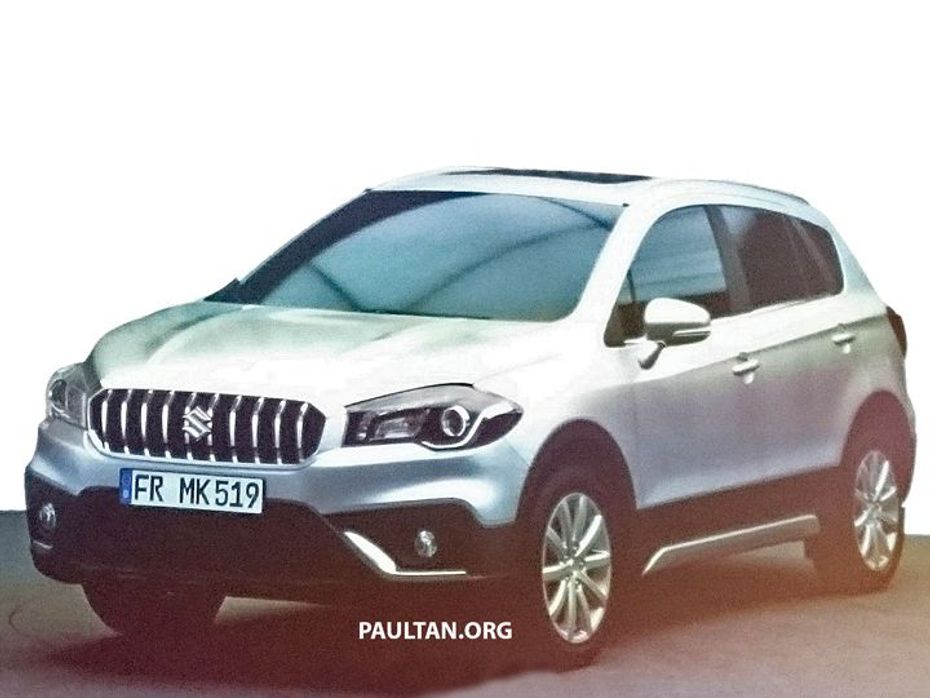 Facelifted Suzuki SX4 S-Cross images leaked
