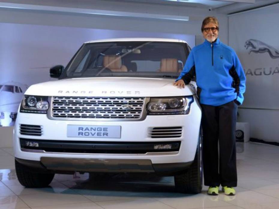 Amitabh Bachchan with his latest acquisition