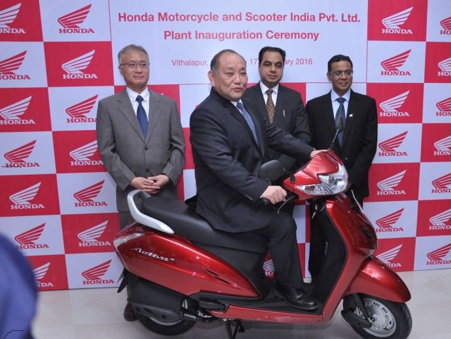 Honda Vithalpur Plant inauguration