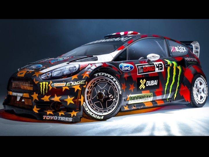 Ken Block’s Gymkhana 8 Ford Fiesta Revealed With Reflective Paint ...