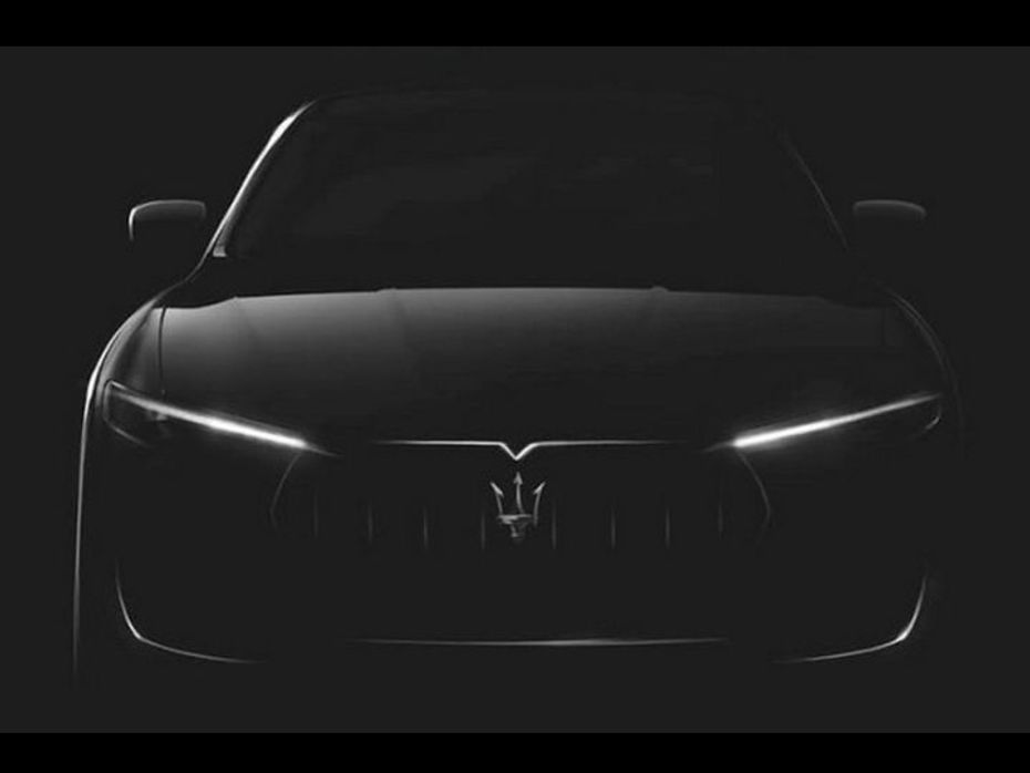 Maserati Levante teaser