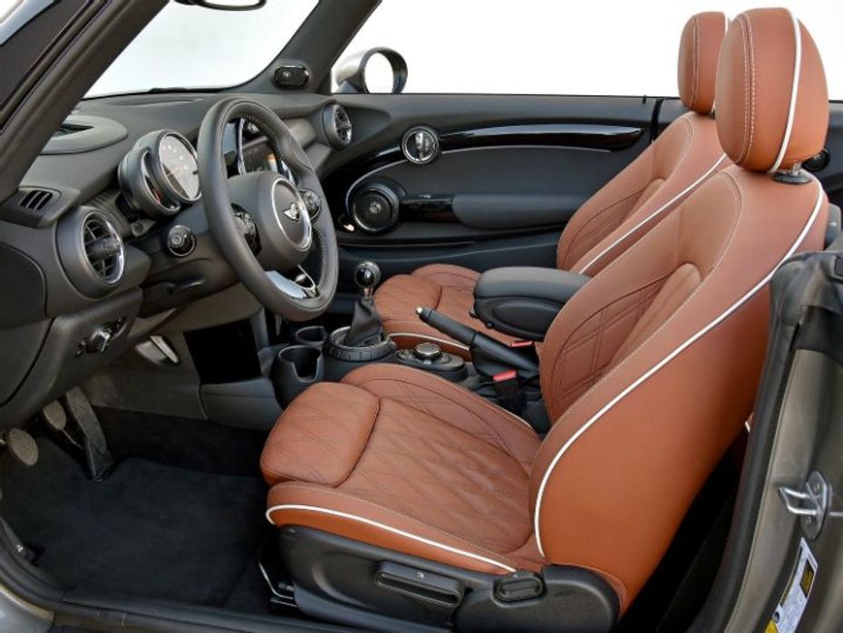 Mini Cooper S Convertible interiors