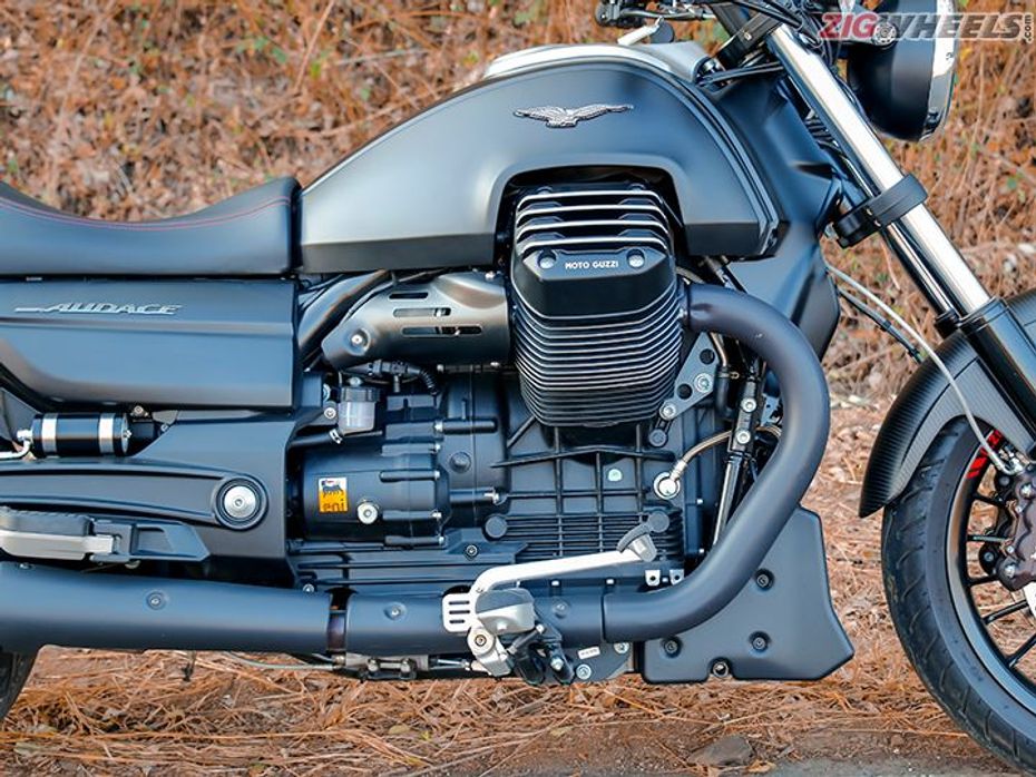 Moto Guzzi Audace engine