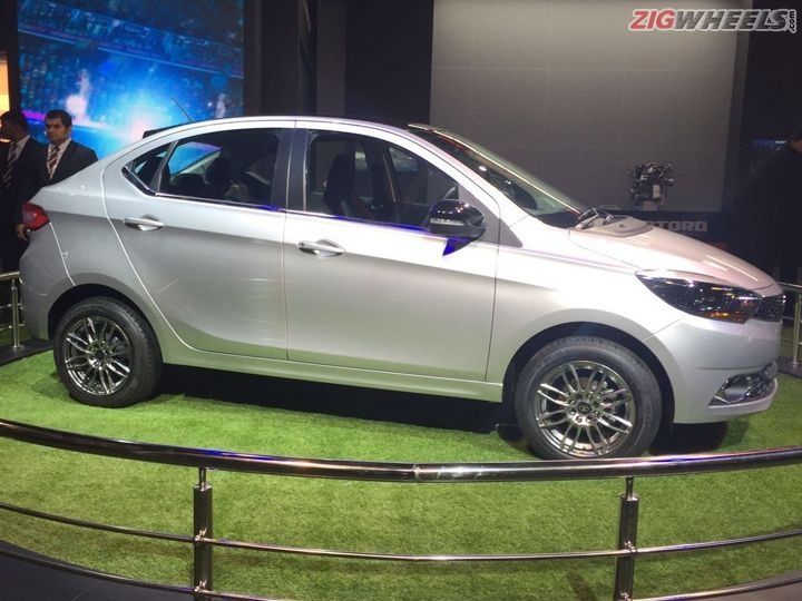2016 Auto Expo Tata Kite 5 compact sedan unveiled ZigWheels