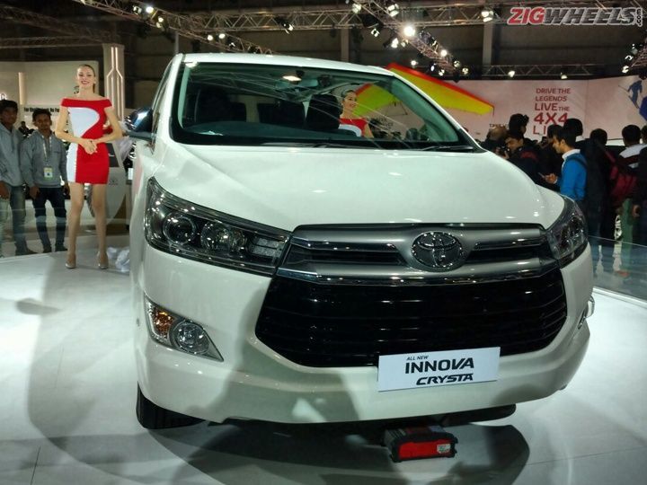 2016 Auto Expo: Toyota Innova Crysta First Look Review ...