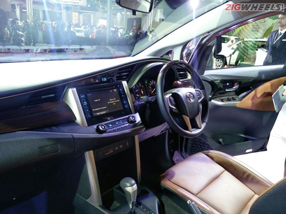 Toyota Innova Crysta interior