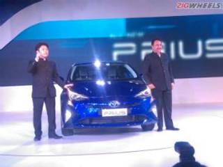 2016 Auto Expo: New Toyota Prius unveiled