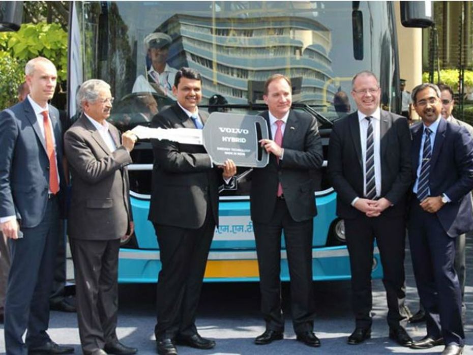 Delivery of Volvo Hybrid City bus