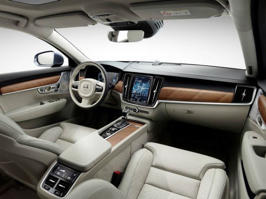Volvo S90 luxury sedan interiors