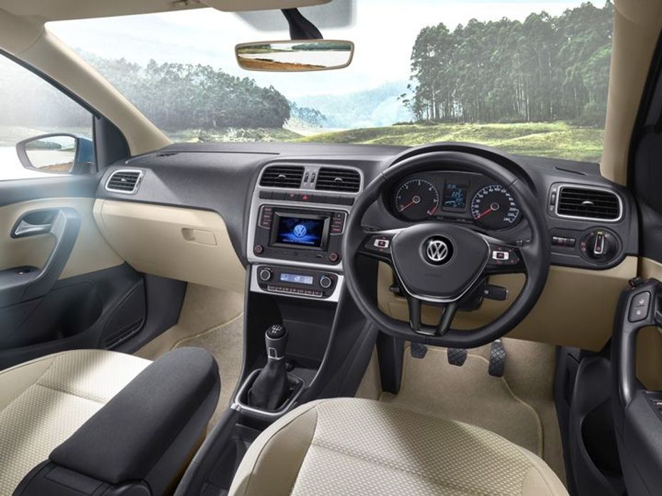 Volkswagen Ameo Compact Sedan interior