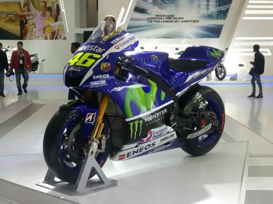 Yamaha YZR-M1 MotoGP bike