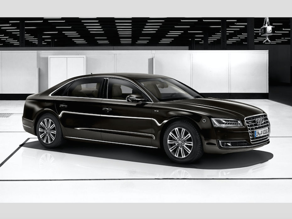 2016 Audi A8 L Security armoured vehicle also makes a debut at 2016 Auto Expo