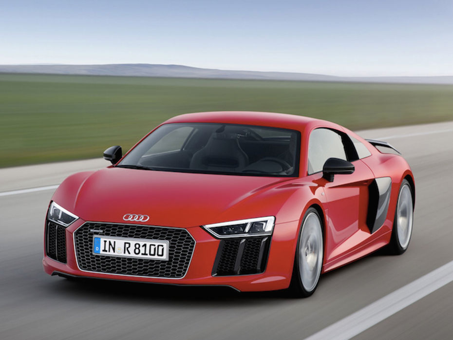 2016 Audi R8 sports car to be launched at 2016 Auto Expo in New Delhi