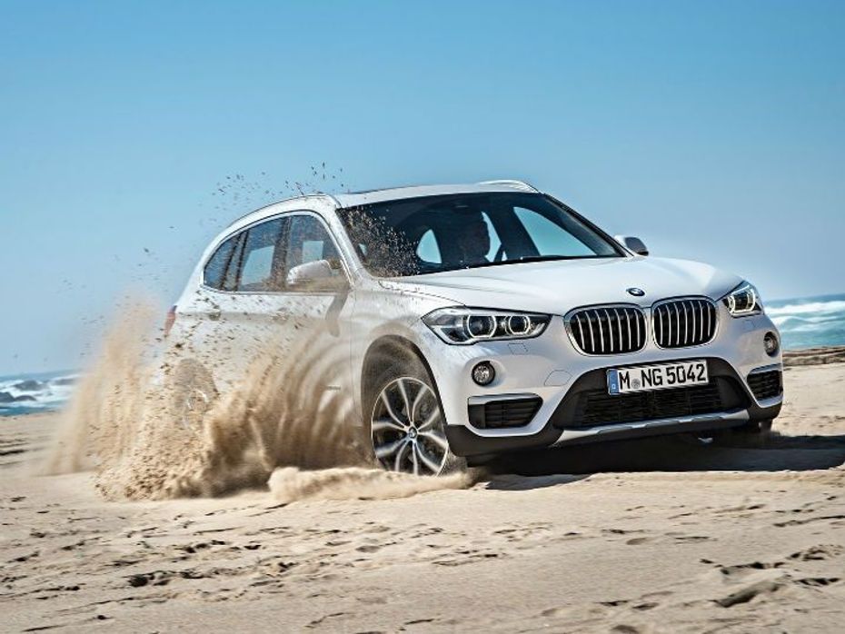 BMW X1 at Indian Auto Expo