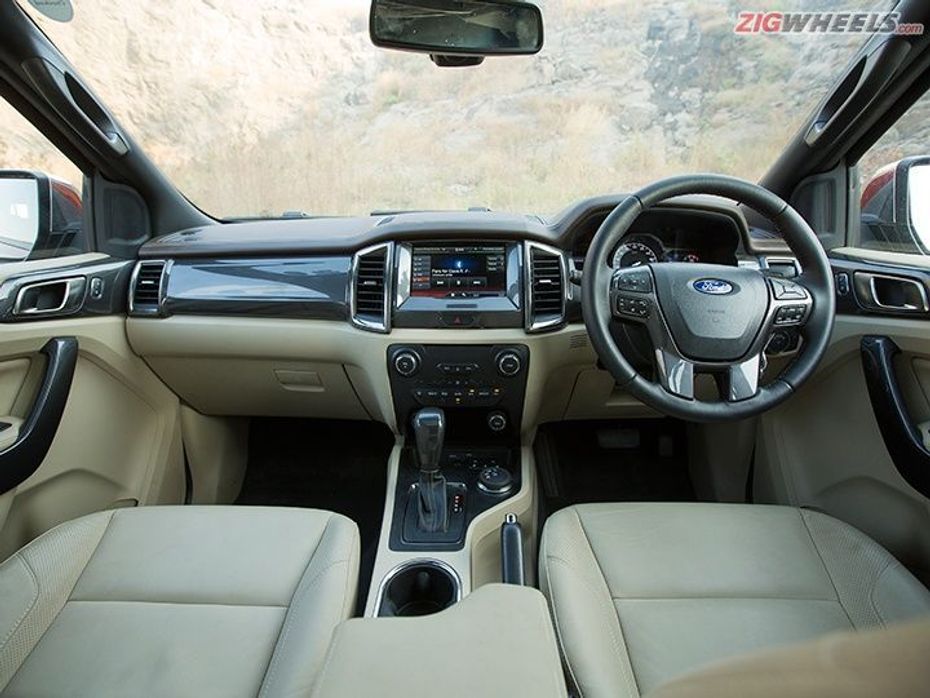 New Ford Endeavour interior