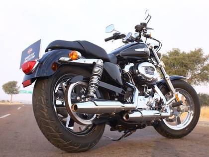 Harley-Davidson Sportster 1200 Custom: First Ride Review - ZigWheels