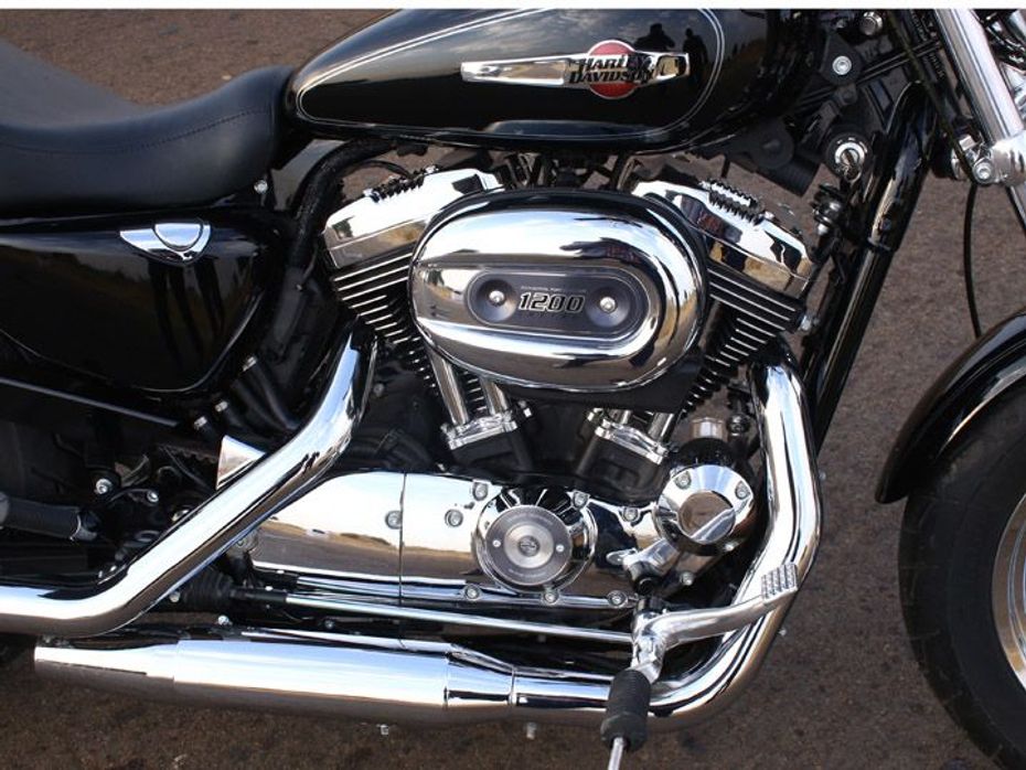 Harley-Davidson Sportster 1200 Custom engine