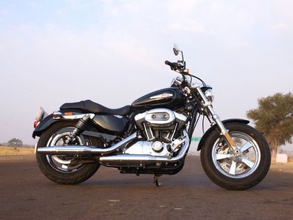 Harley-Davidson Sportster 1200 Custom: First Ride Review - ZigWheels