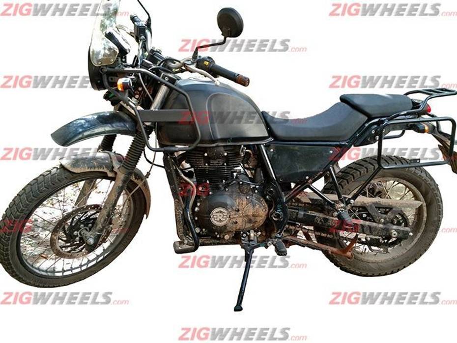 Royal Enfield Himalayan spy shots