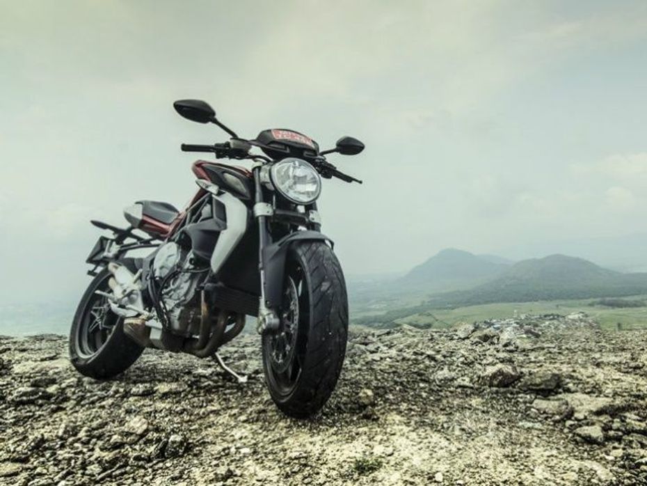 The Brutale 800 will lead the pack for MV Agusta in India