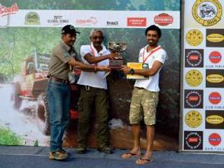 Rally legend Jagat Nanjapa wins south chapter of Force Gurkha RFC India 2016