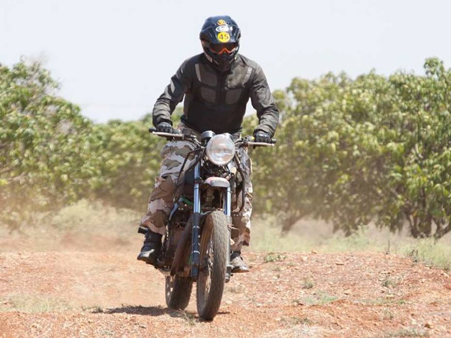 Royal Enfield Himalayan in action