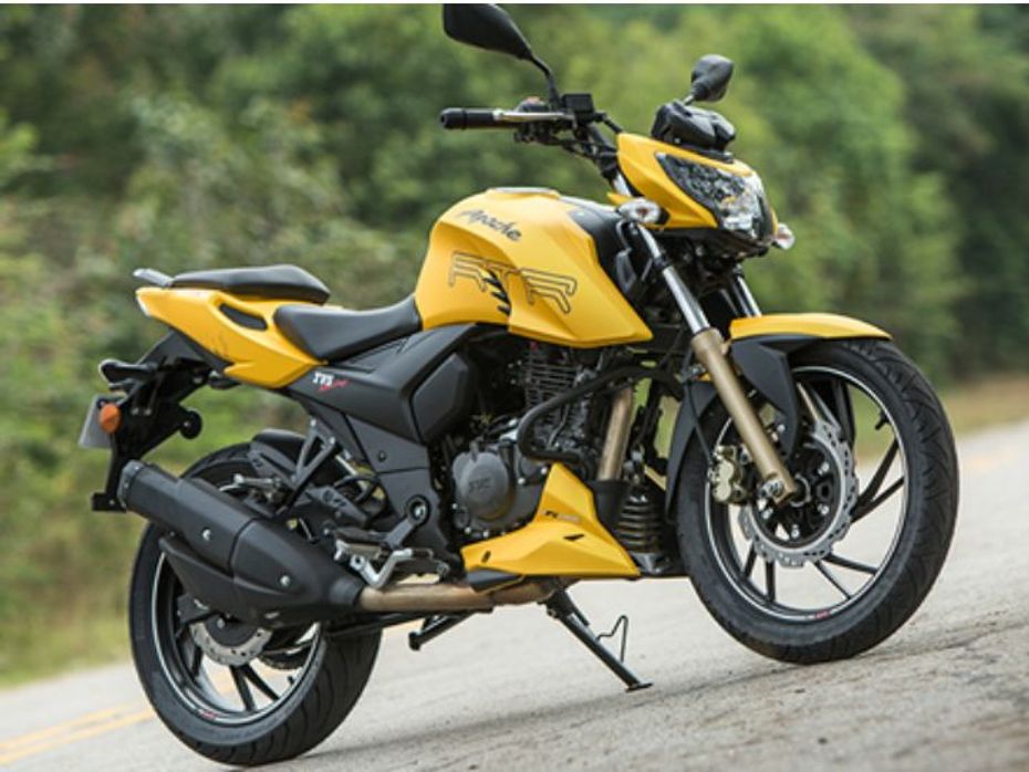 TVS Apache RTR 200 4V launched at Rs XX