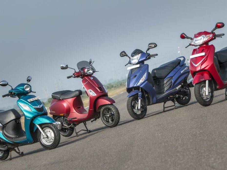 2015 ZigWheels Awards: Scooter of the Year Nominees