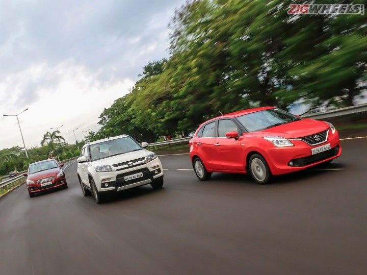 Maruti Suzuki Baleno vs Brezza vs Ciaz Comparo Maruti Suzuki Baleno vs Brezza vs Ciaz Comparo