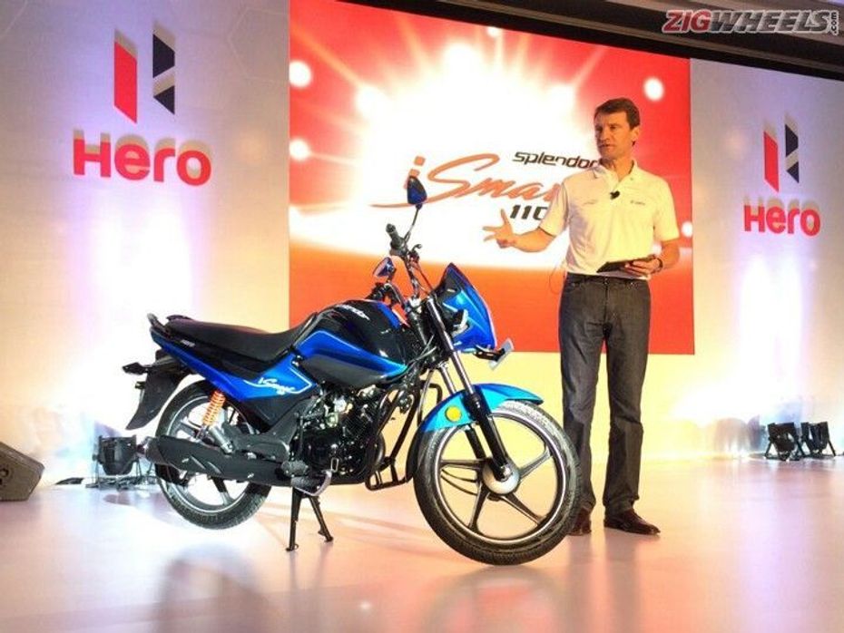 Hero recently launched the Splendour iSmart 110 at an event in Delhi