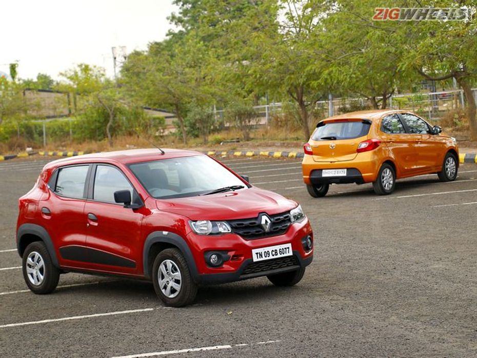 Renault Kwid vs Tata Tiago: Comparison Review Static