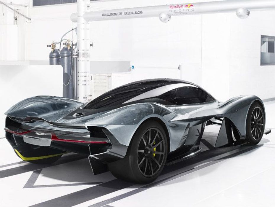 The AM-RB 001 rear side shot
