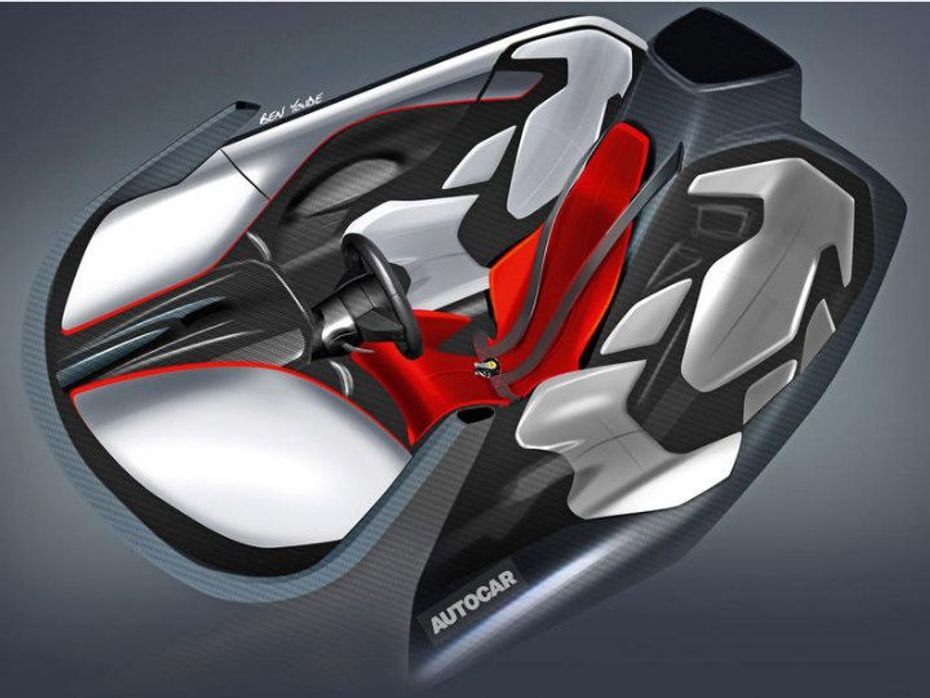 McLaren F1 speculative interiors