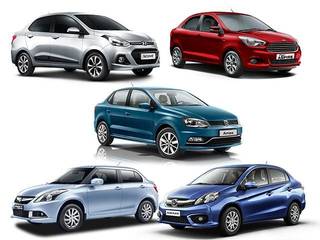 Spec Comparo: VW Ameo vs Swift DZire vs Amaze vs Xcent vs Figo Aspire