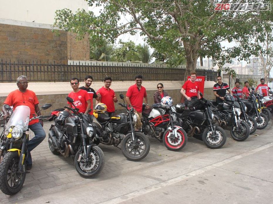 Ducati Desmo Owners Club members