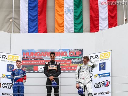 Jehan Daruvala Bags First Position In Hungary