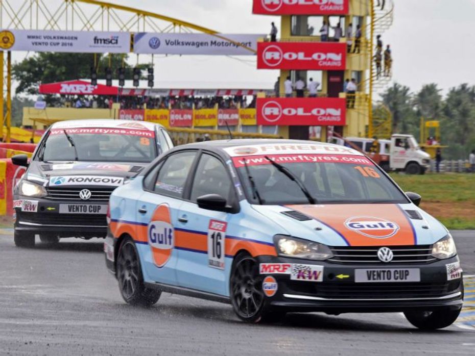 Karminder Singh and Ishaan Dodhiwala fighting for top sport in Race 2