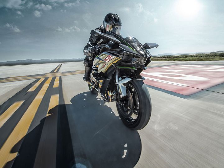 Kawasaki Ninja H2R top speed record planned ZigWheels