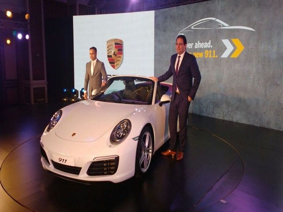 Porsche 911 India launch