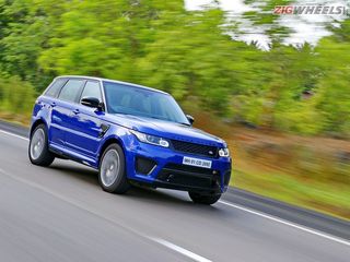 Range Rover Sport SVR First Drive Review