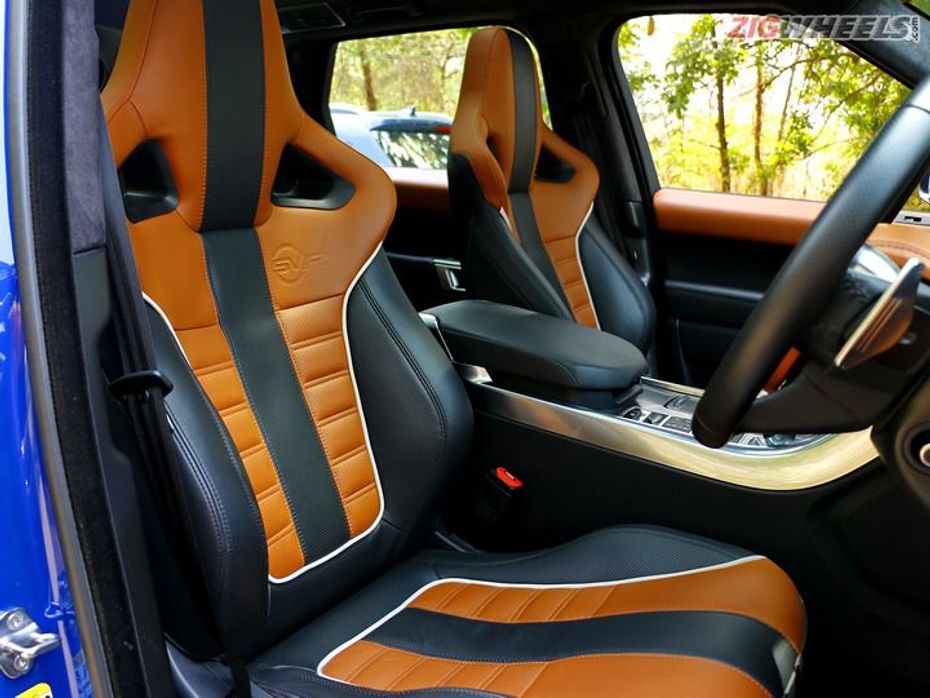 Range Rover Sport SVR seats