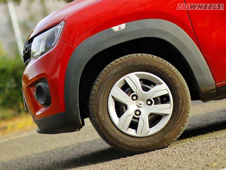 Renault Kwid: Front wheel