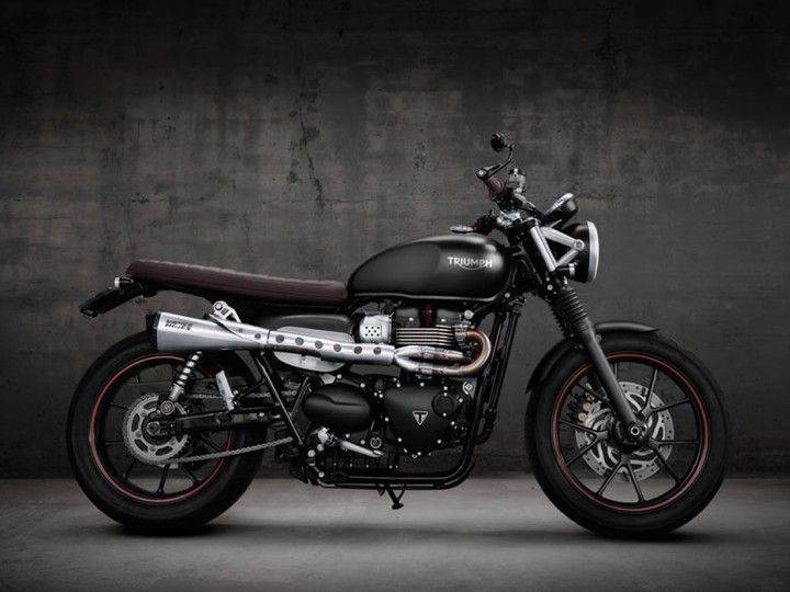 Triumph Showcases Bonneville Street Twin With Scrambler Kit at MotoDay ...