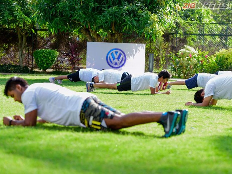 Volkswagen Vento Cup Fitness Camp