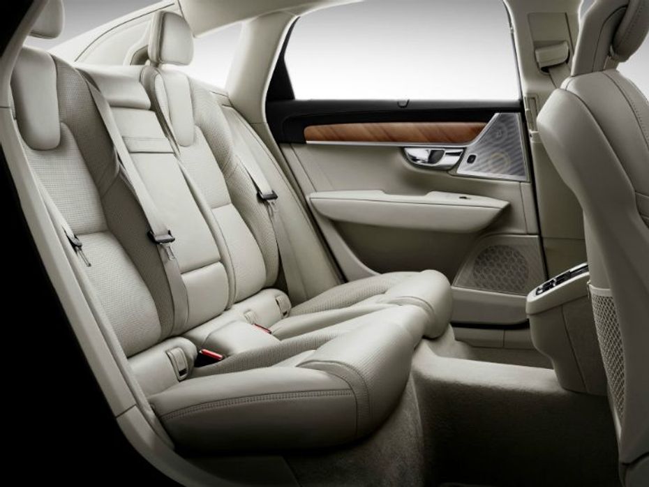 volvo S90 First Drive Review rear seats