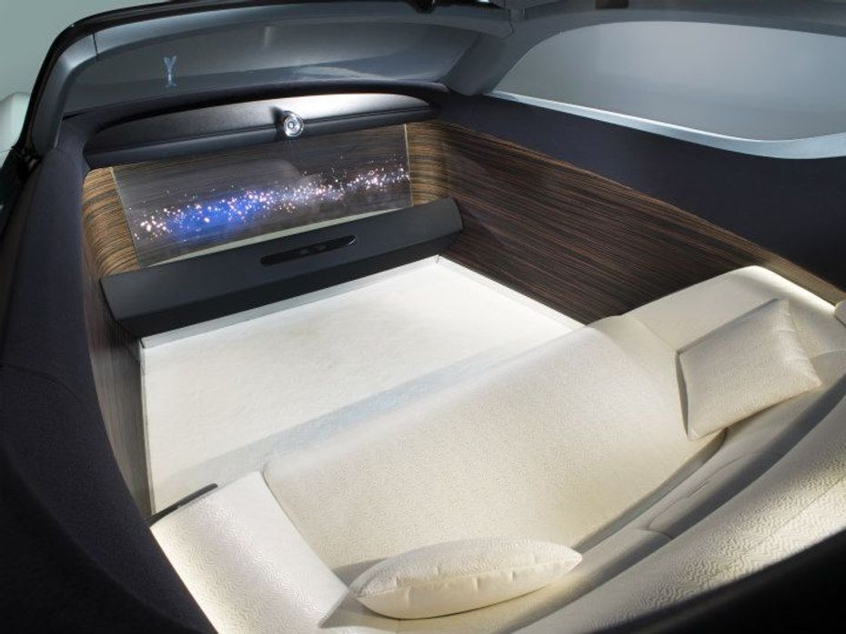 The Rolls-Royce Vision Next 100 interiors